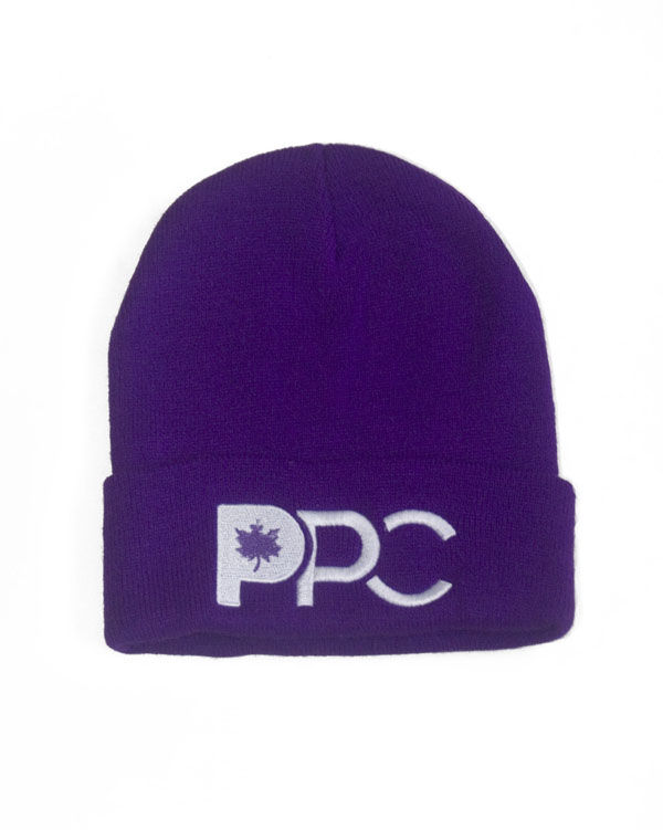 Toque - Light Purple/ White PPC Logo